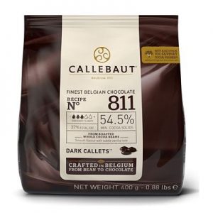 Chocolat Callebaut noir 400g recouvrement