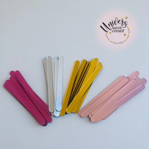 Bâtons pour magnum cakes x10 couleur au choix