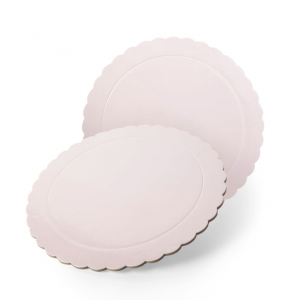 Semelle en carton Ronde Rose 20cm