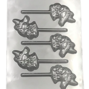 Moule à sucette au chocolat - Licornes