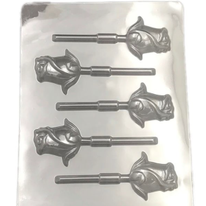 Moule à sucette au chocolat - Roses