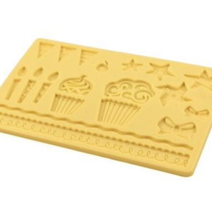 Moule silicone Cupcakes & Bordures