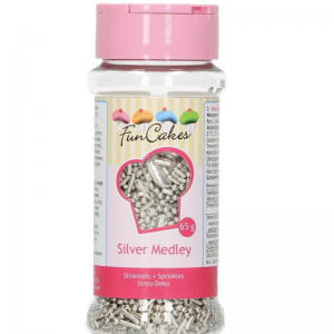 Sprinkles Fun Cakes Silver Medley 65g