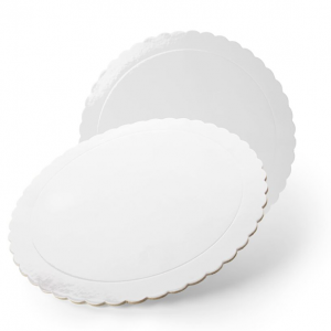 Semelle en carton Ronde Blanc (Dimension au choix)