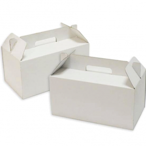 Boite à gâteau avec poignée