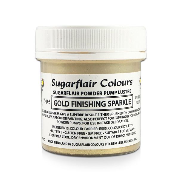 Sugarflair Poudre Brillance Alimentaire Pastel Goud 4g