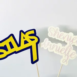 Topper Personnalisé sur mesure